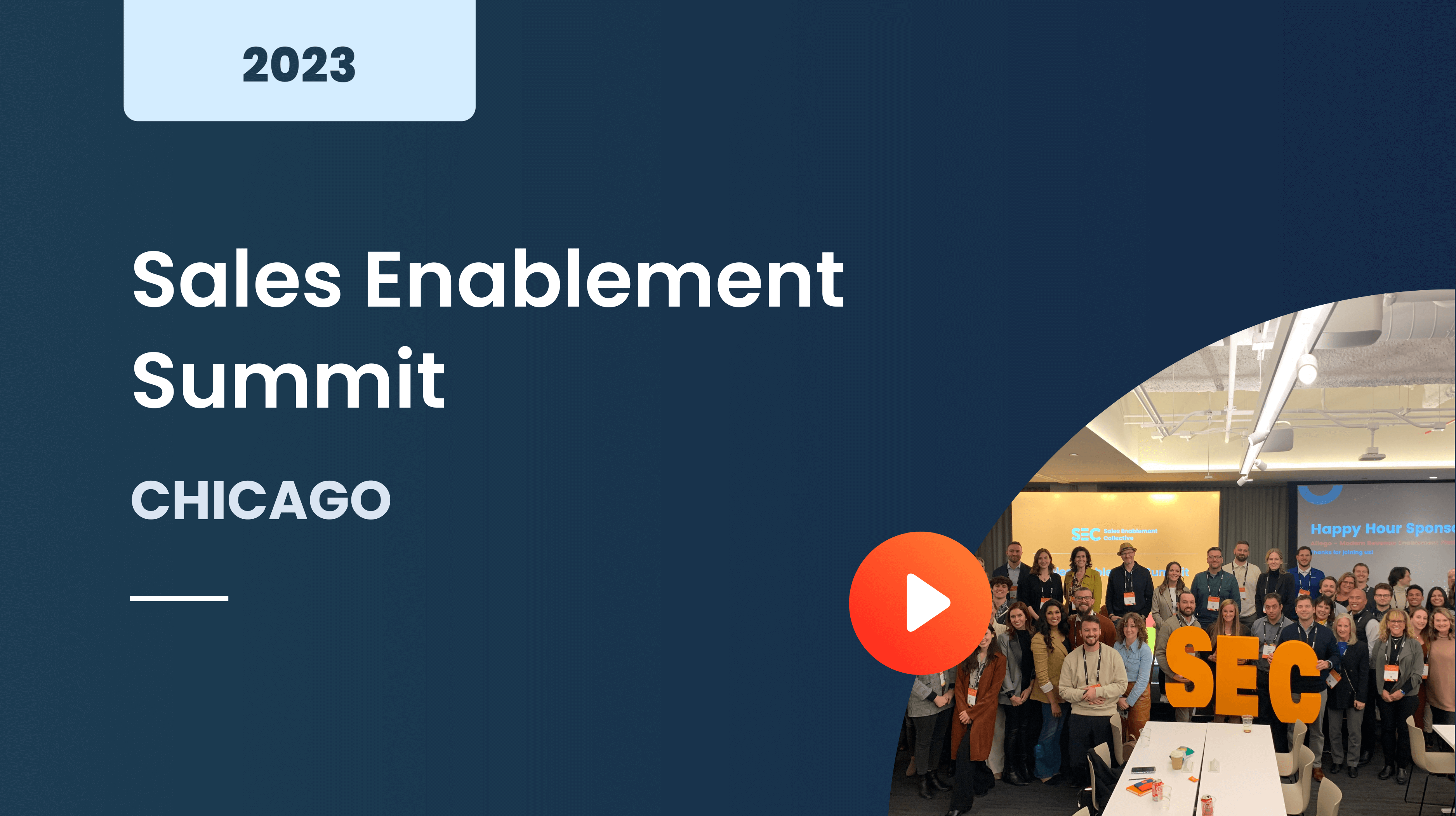 Sales Enablement Summit Chicago 2023